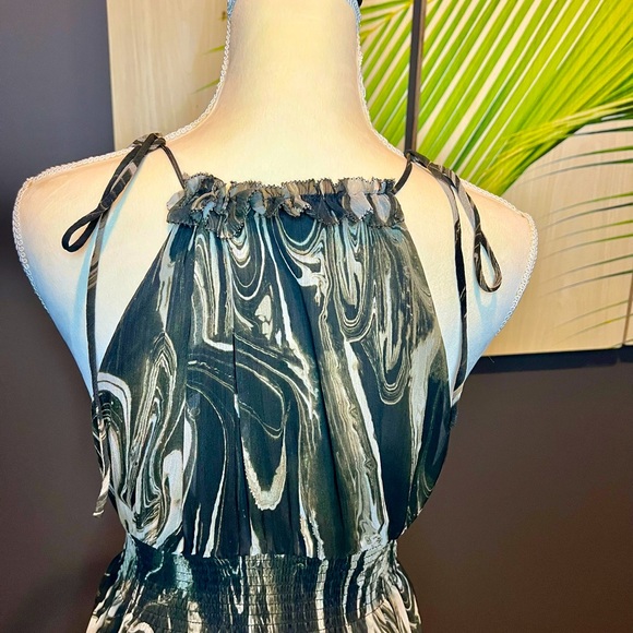 BANANA REPUBLIC Halter Maxi Dress Size XS - Picture 9 of 11